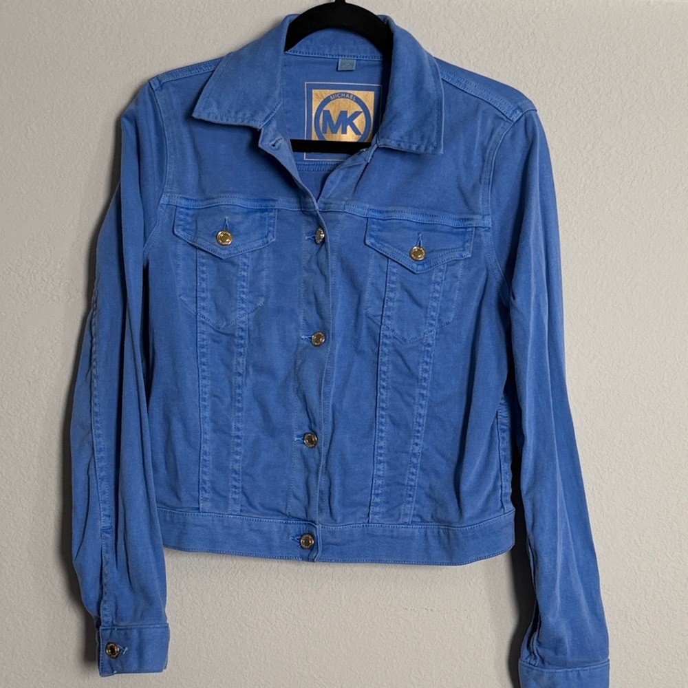 Michael Kors Classic Blue Jean Jacket